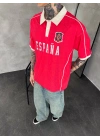 ESPANA POLO YAKA OVERSİZE T-SHİRT