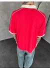 ESPANA POLO YAKA OVERSİZE T-SHİRT