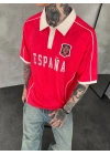 ESPANA POLO YAKA OVERSİZE T-SHİRT