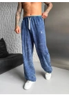 POLO YIKAMALI NAKIŞ 2 İPLİK BAGGY EŞOFMAN - LACİVERT