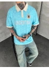 ARGENTİNA POLO YAKA OVERSİZE T-SHİRT