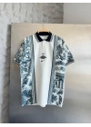 PSG POLO YAKA OVERSİZE T-SHİRT - BEYAZ