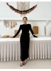Yandan Kuşaklı Elbise
