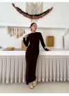 Yandan Kuşaklı Elbisemiz
