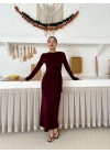 Yandan Kuşaklı Elbise