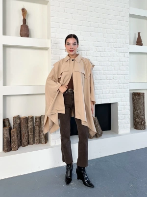 Panço Trençkot - Krem