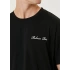 Balmain Nakışlı Logo Siyah T-shirt