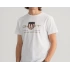 Gant Nakışlı Logo Beyaz T-shirt