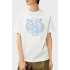 Kenzo Beyaz Nakışlı Kaplan Logo T-shirt