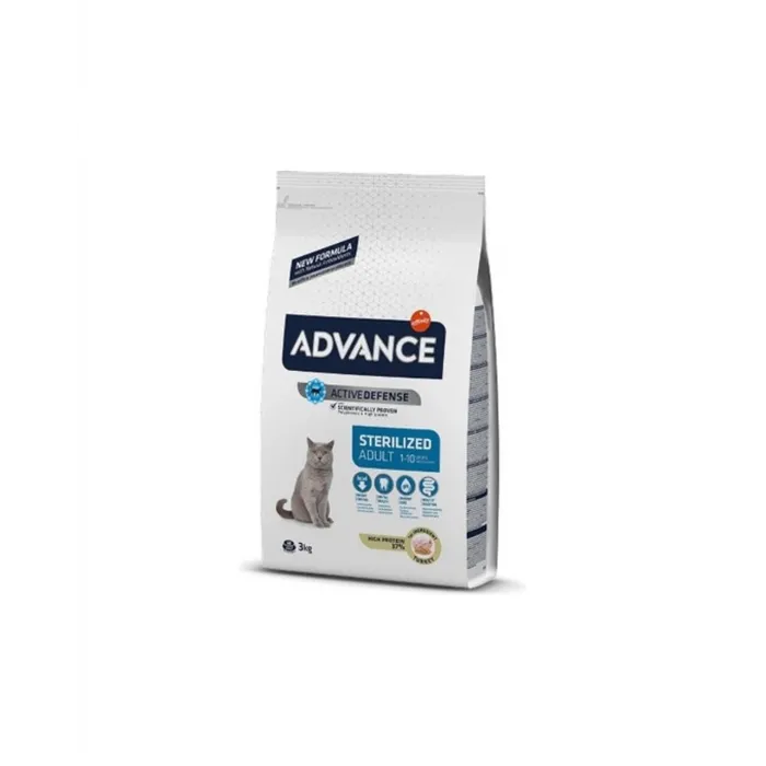 ADVANCE CAT STERİLİZED TURKEY 3 KG