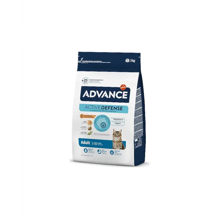 ADVANCE CAT ADULT CHİCKEN&RİCE 3 KG