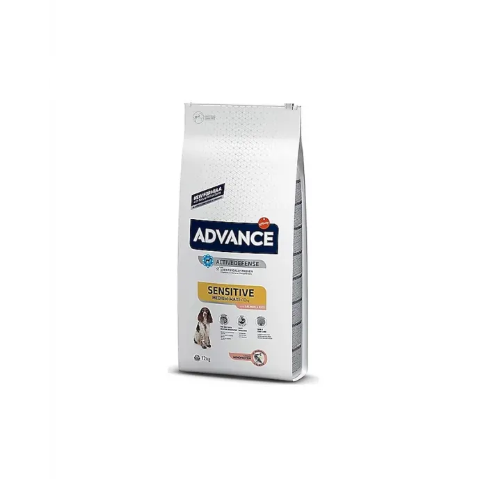 ADVANCE DOG ADULT SENSİTİVE SALMON&RİCE 12 KG