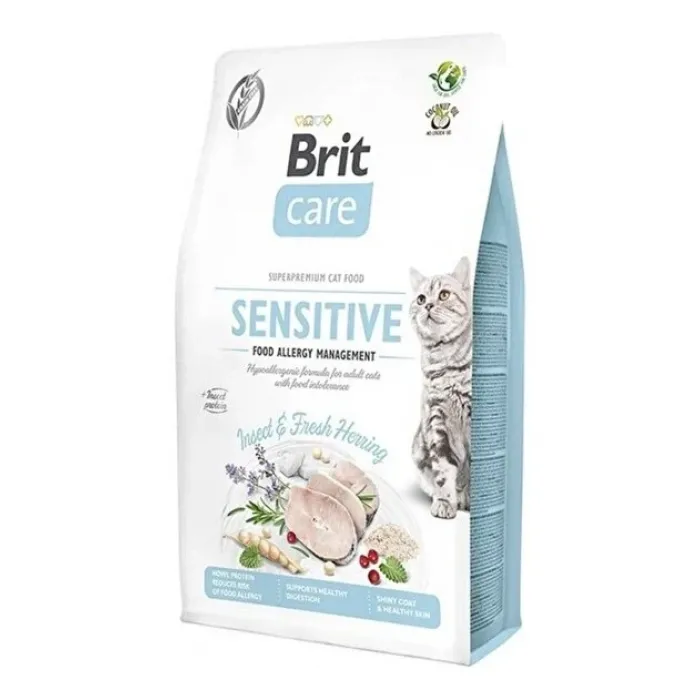 BRİT CARE CAT INSECT FOOD SLLERGY GRAIN FREE 2 KG