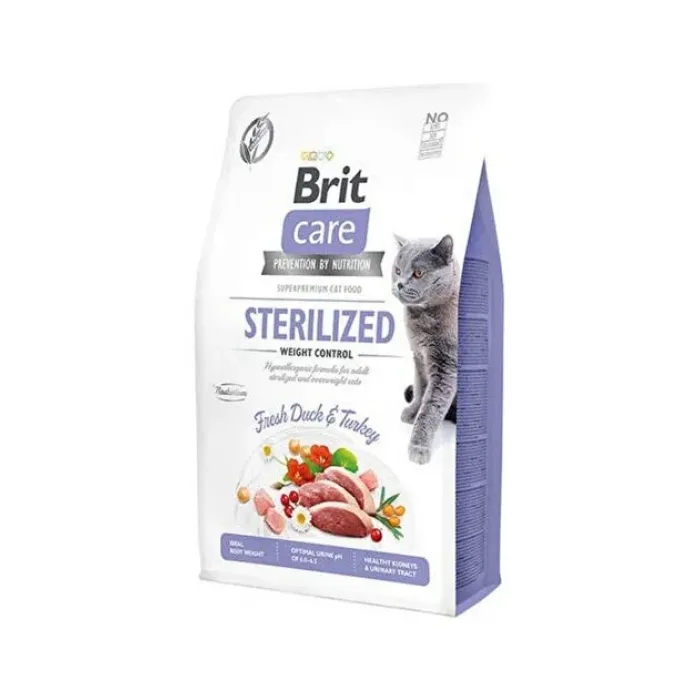 BRİT CARE CAT STERİLİSED WEIGH CONTROL 7 KG