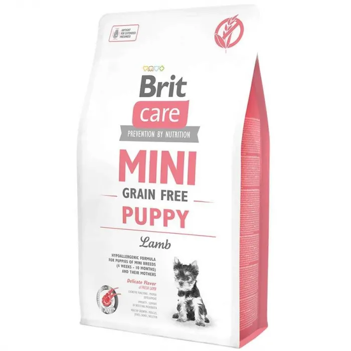 BRİT CARE PUPPY MİNİ LAMB GRAIN FREE 7 KG