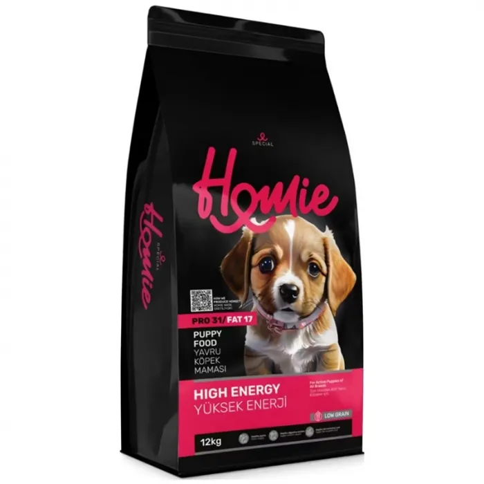 HOMİE LOW GRAIN SPECIAL DOG PUPPY HIGH ENERGY 12KG