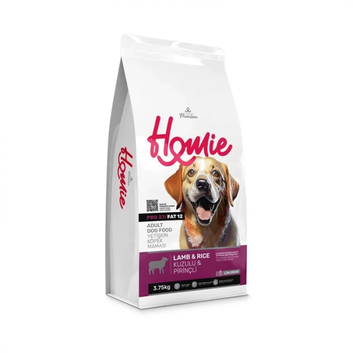 HOMİE LOW GRAIN SUPER PREMIUM ADULT DOG LAMB 12KG