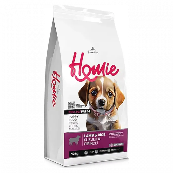 HOMİE LOW GRAIN SUPER PREMIUM DOG PUPPY LAMB 12KG