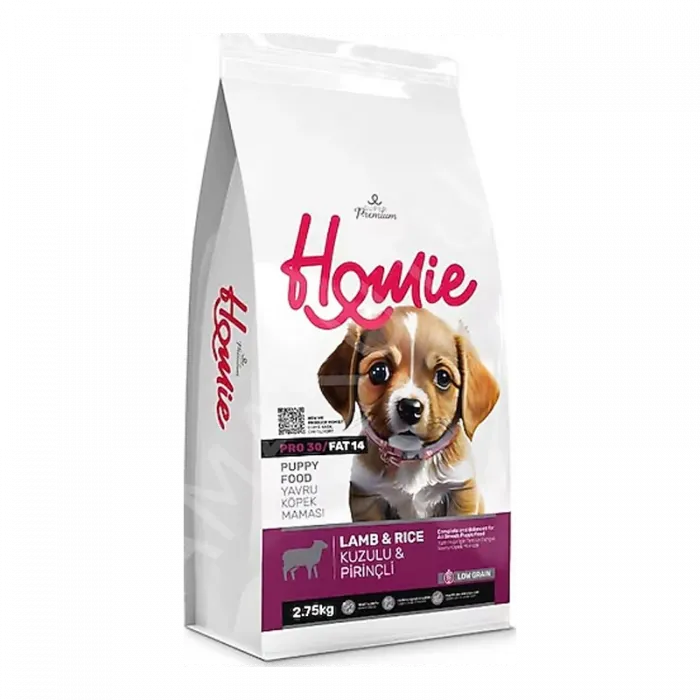 HOMİE LOW GRAIN SUPER PREMIUM DOG PUPPY LAMB 2,75KG