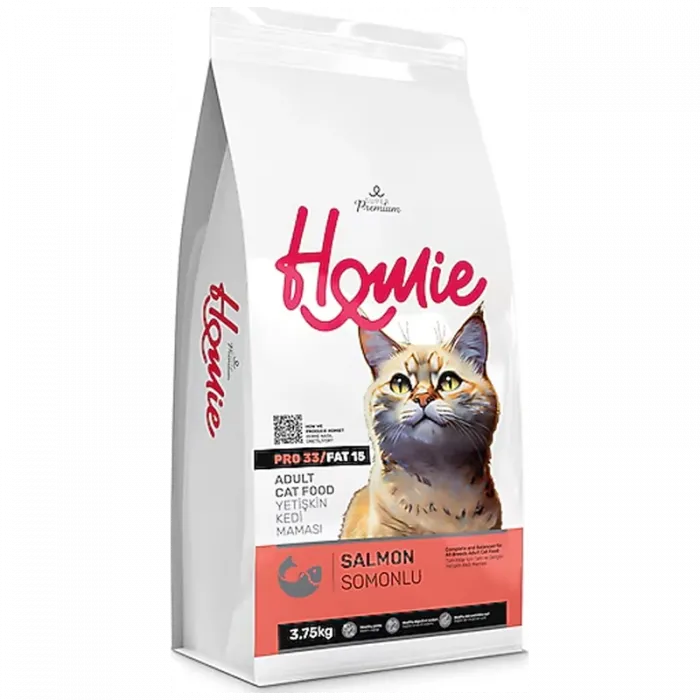 HOMİE SUPER PREMIUM ADULT CAT SALMON 3,75KG