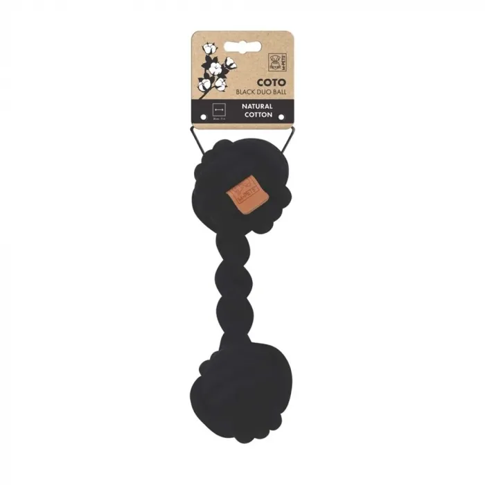 M-PETS COTO BLACK DUO BALL 28 CM ÖRGÜ OYUNCAK 10653108