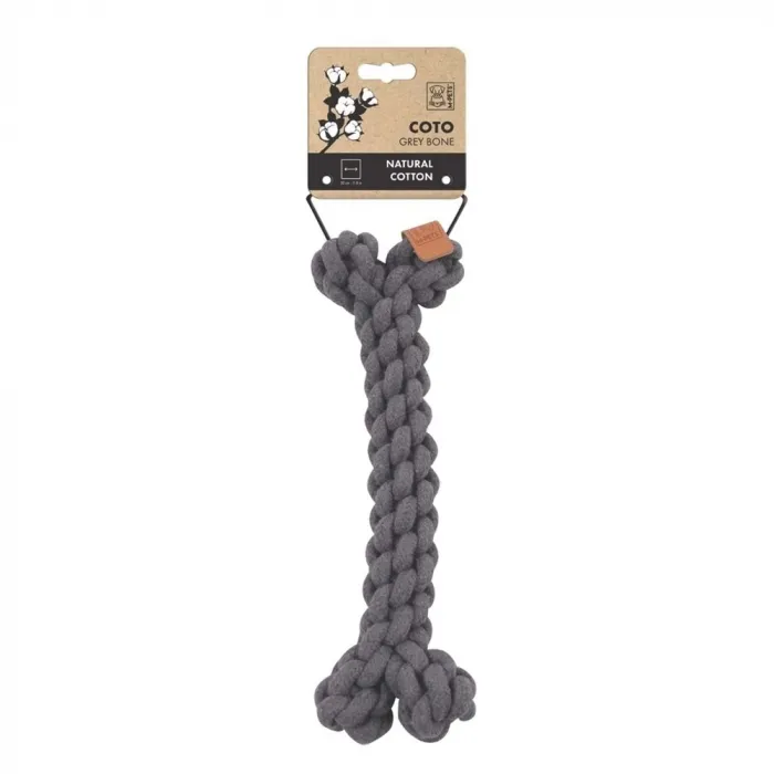 M-PETS COTO GREY BONE 30 CM ÖRGÜ KEMİK OYUNCAK