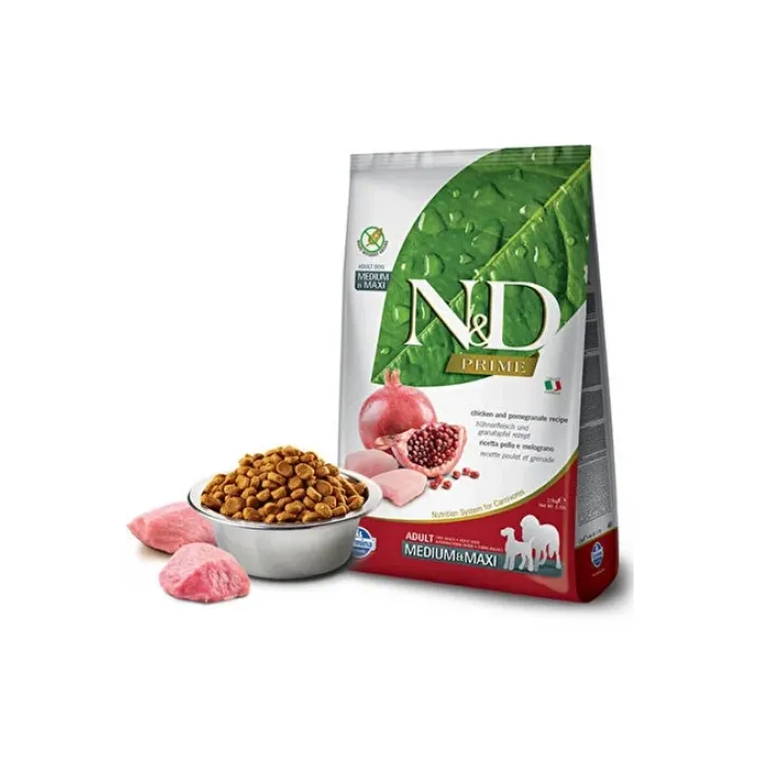 N&D A.G. SENİOR MEDIUM MAXI TAVUK & NAR 2,5 KG