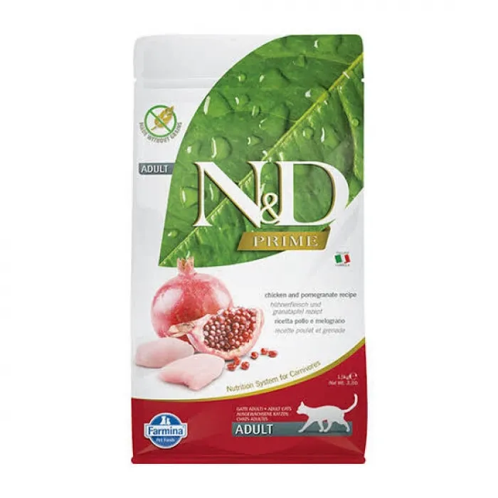 N&D PRIME ADULT CAT TAVUK & NAR 1,5 KG