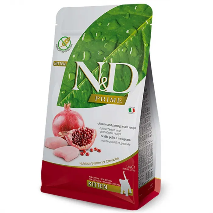 N&D PRIME KİTTEN TAVUK & NAR 1,5 KG