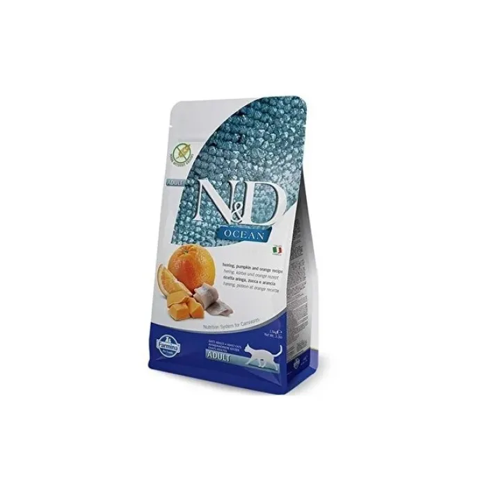 N&D PRIME OCEAN ADULT MED. MAXİ RİNGA BALIĞI & PORTAKAL 12 KG