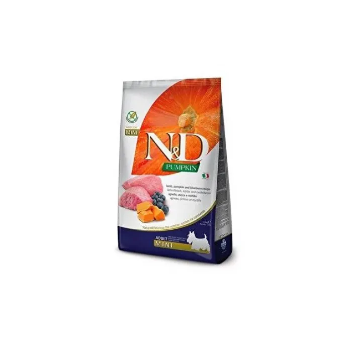 N&D PUMPKIN ADULT MİNİ KUZU & YABAN MERSİNİ 2,5 KG