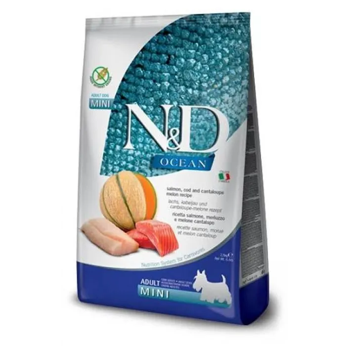 N&D PUMPKIN OCEAN PUPPY MİNİ MORİNA BALIĞI & KAVUN 2,5 KG