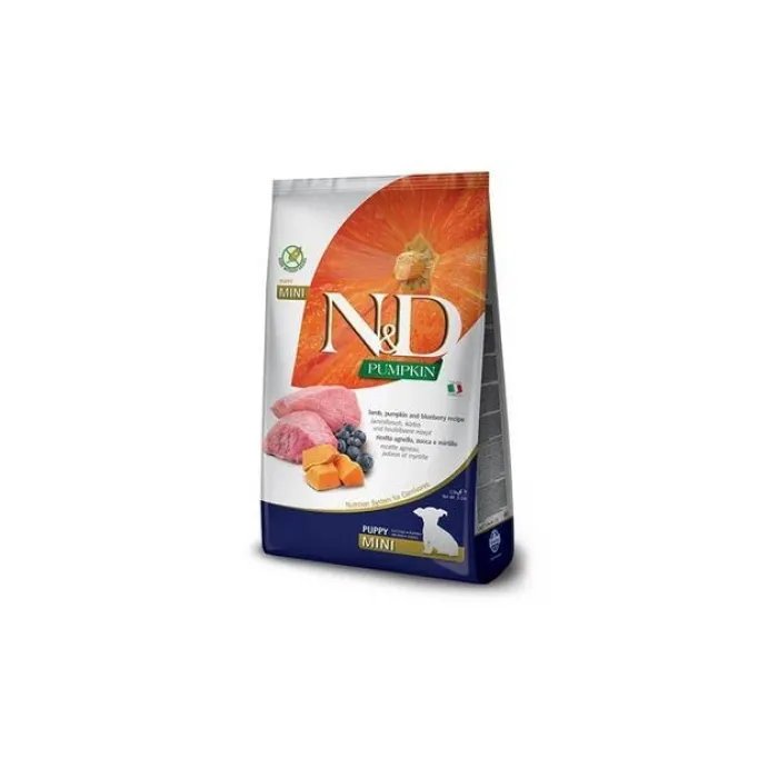 N&D PUMPKIN PUPPY MİNİ KUZU & YABAN MERSİNİ 7 KG