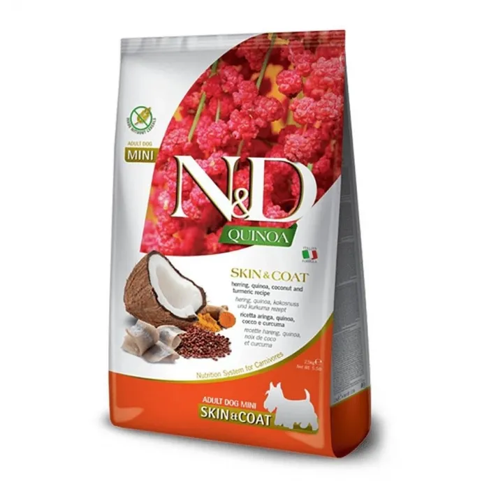 N&D QUINOA RİNGA COCONUT ADULT MİNİ 2,5 KG