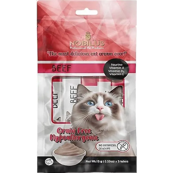 NOBİLUS CAT CREAMY BİFTEKLİ 5*15GR SWN-908