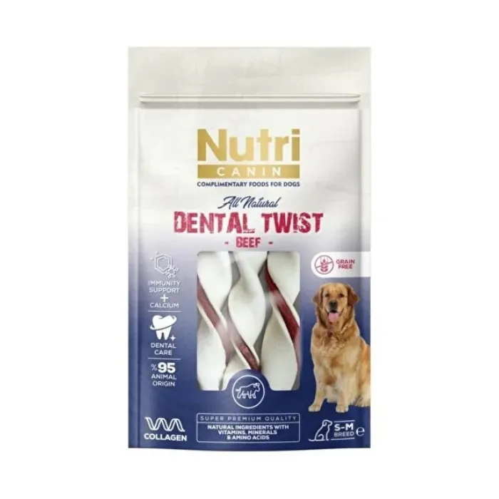 NUTRİ DENTAL TWIST BEEF 80GR S-006