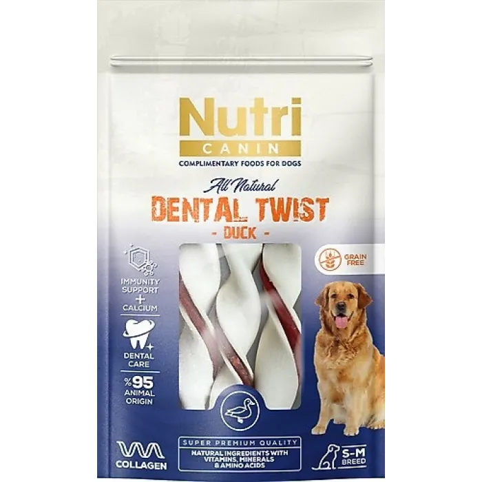 NUTRİ DENTAL TWIST DUCK 80GR S-004