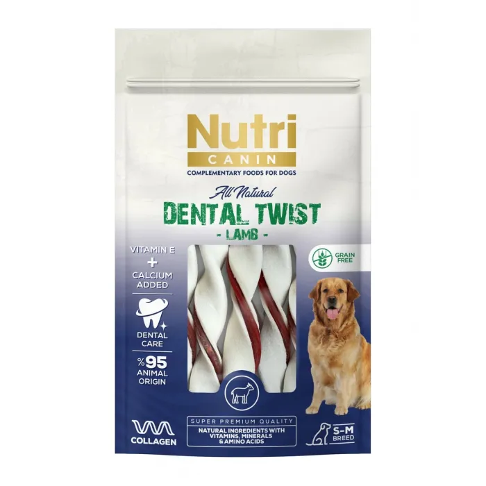 NUTRİ DENTAL TWIST LAMB  80GR S-005
