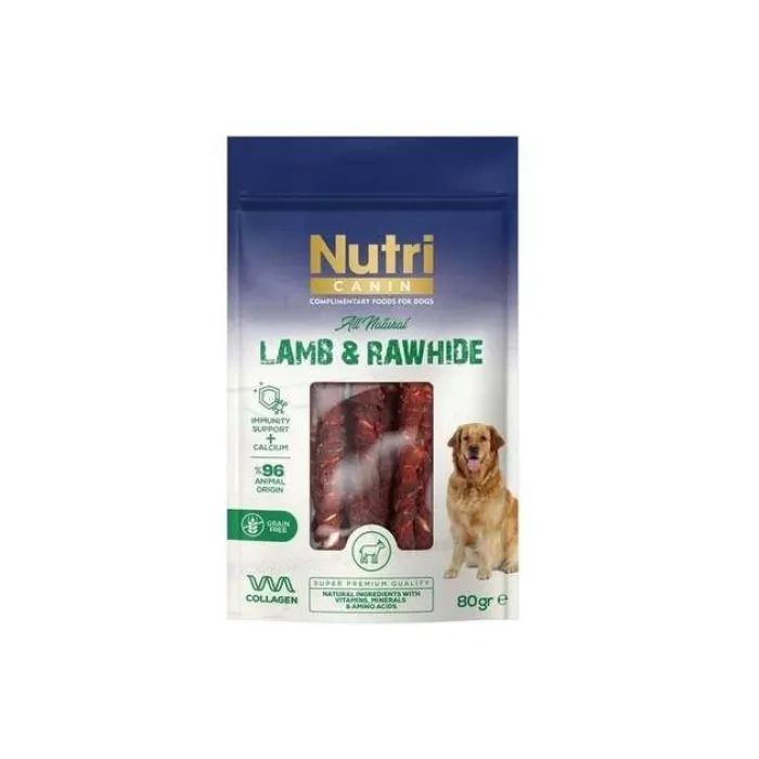 NUTRİ LAMB & RAWHIDE  80GR S-002