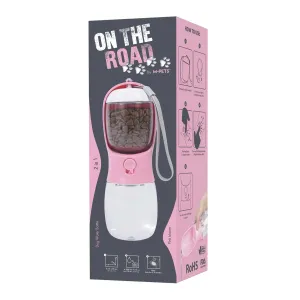 M-PETS ON THE ROAD 2İN1 KÖPEK SEYAHAT SULUĞU 300ML PİNK 10554899