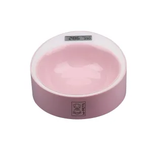 M-PETS YUMI SMART DİGİTAL TARTILI MAMA KABI PİNK 10520007
