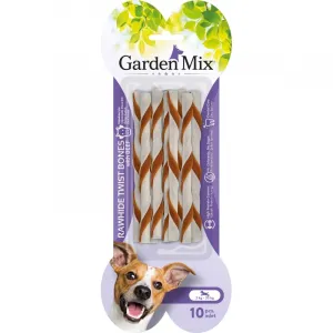GARDEN MİX DANA ETLİ BURGU ÇUBUK KEMİK 10LU