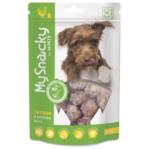M-PETS MY SNACKY CHICKEN & RAWHIDE BALLS KÖPEK ÖDÜLÜ 80 GR 19011215