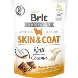 BRİT CARE SNACK SKİN & COAT KARİDES&HİNDİSTAN CEVİZİ 150 GR