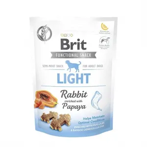BRİT CARE SNACK LIGHT RABBİT & PAPAYA 150 GR