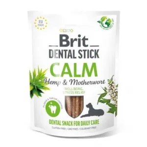 BRİT CARE DOG DENTAL STICK CALM WITH HEMP 250G