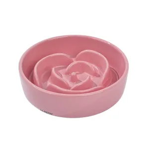 M-PETS SERENE ROSE SERAMİK YAVAŞ YEME MAMA KABI 300ML PİNK 60531907