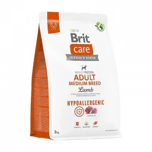 BRİT CARE ADULT MEDIUM LAMB HYPOALLERGENIC 3 KG