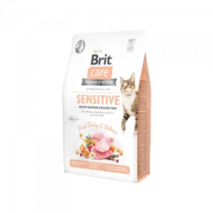 BRİT CARE CAT SENSİTİVE HEALTHY DIGEST GRAİN FREE 2 KG