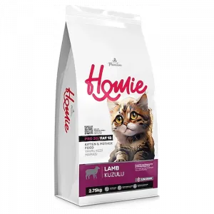 HOMİE LOW GRAIN SUPER PREMIUM KITTEN & MOTHER LAMB 2,75KG